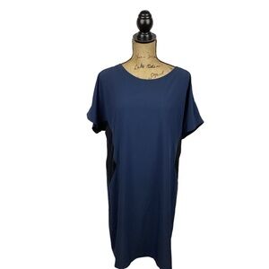 Smartwool Short Sleeve Shift Dress Navy